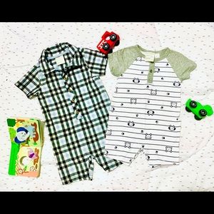 First Impressions Baby Romper Bundle